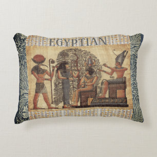 Ancient Egyptian Vintage Culture, Design Art Decorative Cushion