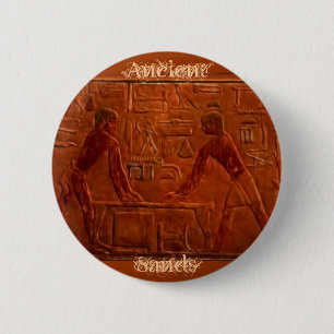 ANCIENT EGYPTIANS 6 CM ROUND BADGE
