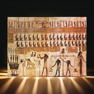 Ancient Egyptians Death Court Maat Godess Postcard