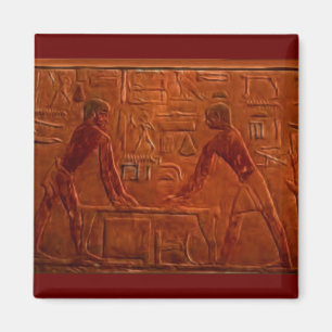 ANCIENT EGYPTIANS Wall Relief Art Magnet