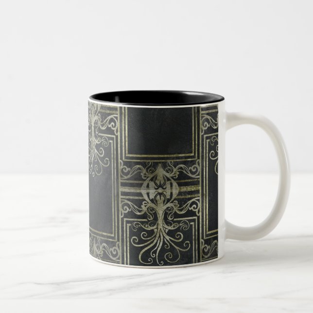 Ancient Eldritch Victorian Two-Tone Coffee Mug (Right)