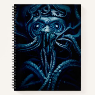 Ancient Eldtich Horror: Deep Ocean Kraken Notebook