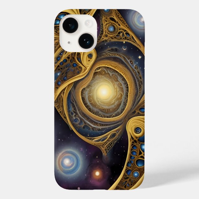 Ancient Elegance: Celtic & Egyptian Fusion  Case-Mate iPhone Case (Back)