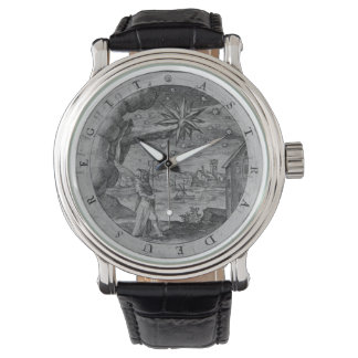 Ancient Emblem -Ancient  Astronomer Wrist Watch