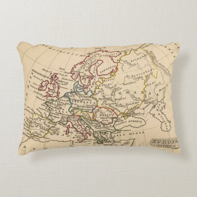 Ancient Europe Decorative Cushion (Front)