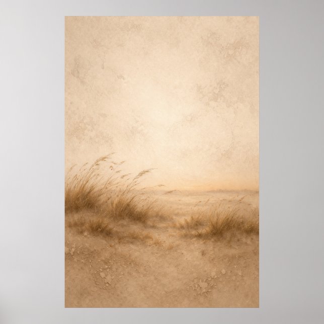 Ancient Field | Landscape Art | Poster (Front)