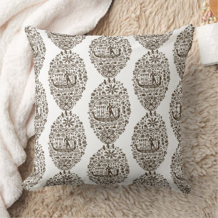 Ancient Fishing Insights: The Old Fisherman Cushion