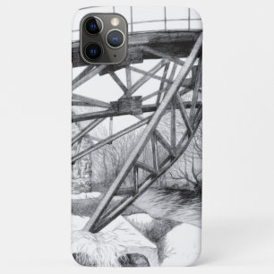Ancient footbridge pencilart iPhone 11 pro max case
