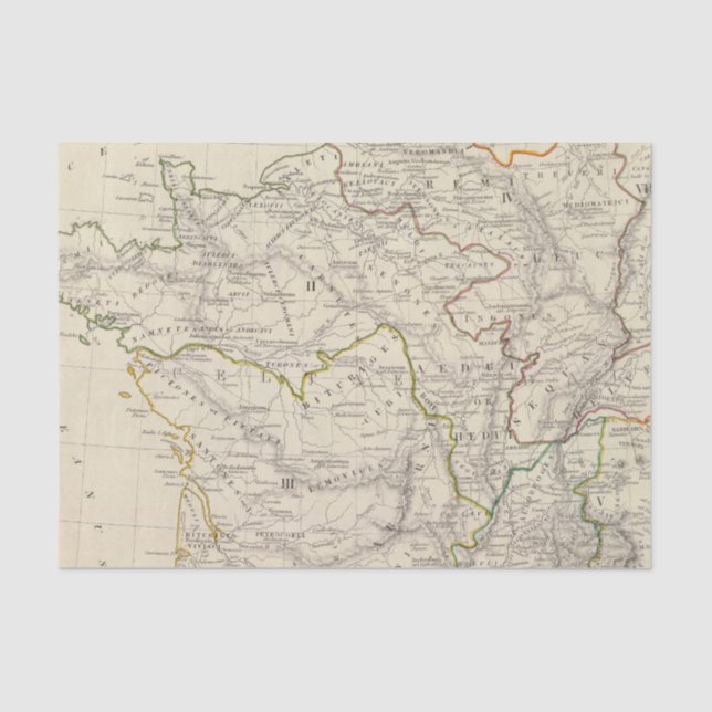 Ancient France Tissue Paper (Front)