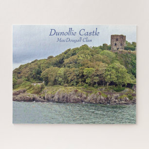Ancient Gaelic Dunollie Castle Home Of MacDougalls Jigsaw Puzzle