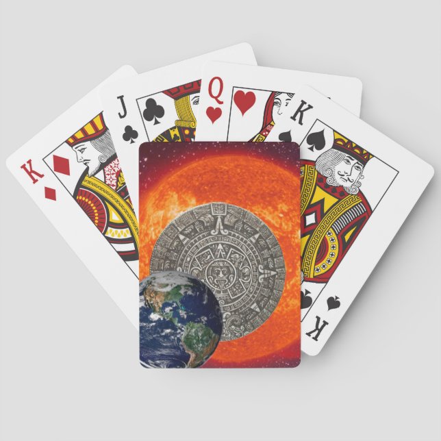 Ancient Galactic Alignment by Kenneth Yoncich Playing Cards (Back)