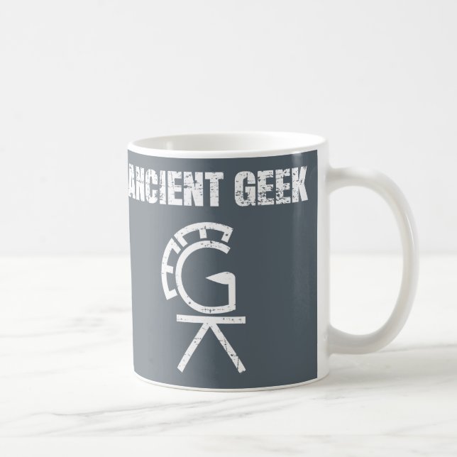 Ancient Geek Puzzle Mug (Right)