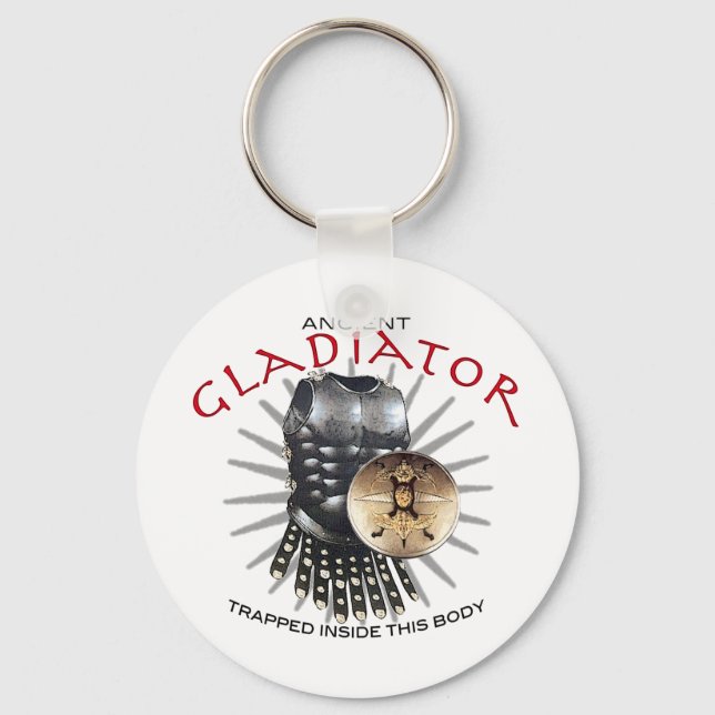 Ancient Gladiator Key Ring (Front)