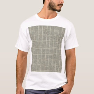 "Ancient Glyphs: Mysterious Symbolic Tee" T-Shirt