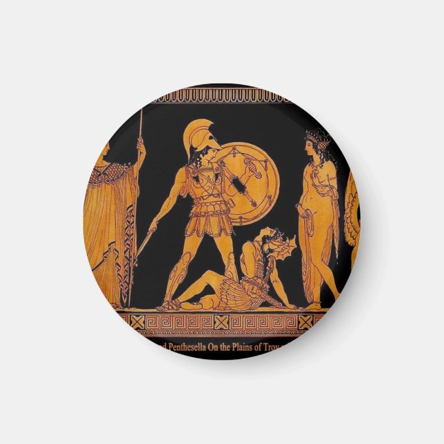 Ancient God And Goddess Frieze - Greece Magnet (Front)