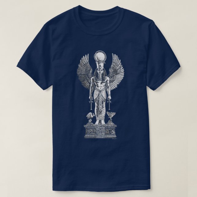 Ancient Gods Of Egypt Thoth Osiris Sobek Horus Anu T-Shirt (Design Front)