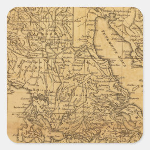 Ancient Greece 2 Square Sticker