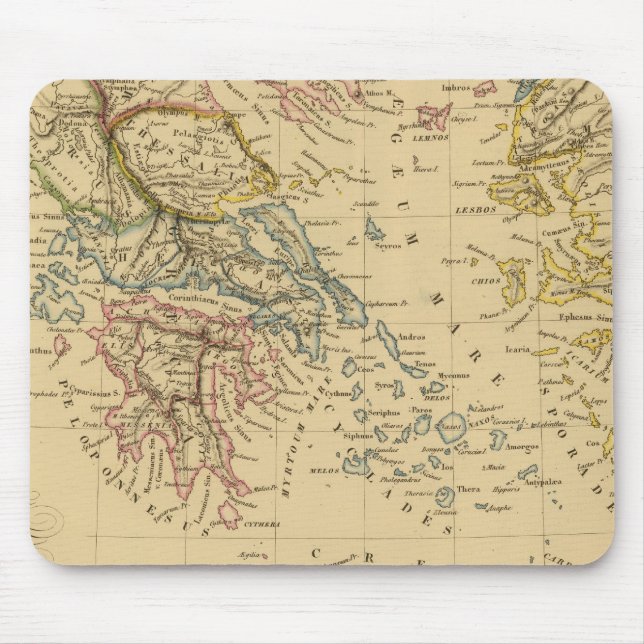 Ancient Greece at the beginning of Christian Era Mouse Pad (Front)