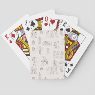 Ancient Greece Classical Greek History Pattern Playing Cards