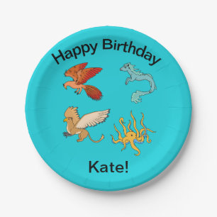 Ancient Greece Mythology Paper Plate