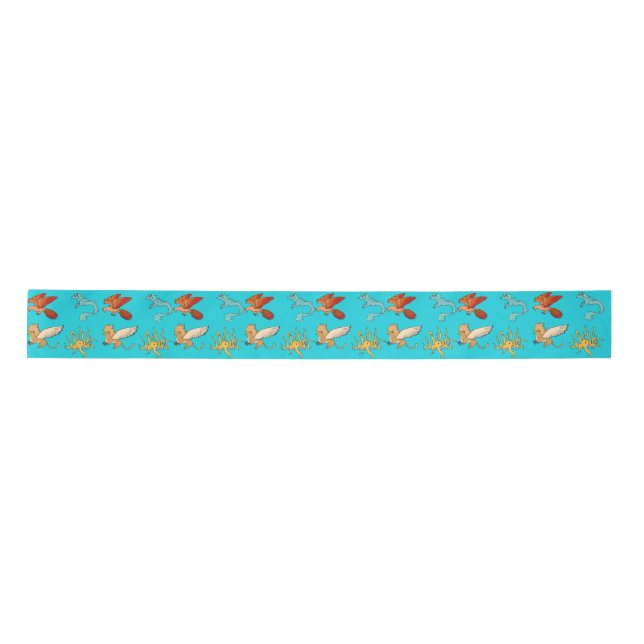 Ancient Greece Mythology Satin Ribbon (Front)