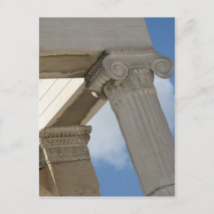 Ancient Greek Architectural Columns Postcard