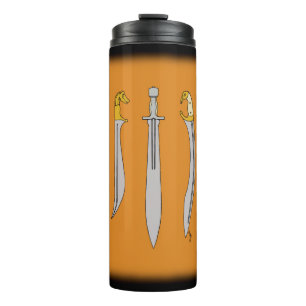 Ancient Greek Blades Thermal Tumbler