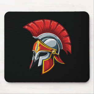 Ancient Greek Corinthian helmet Mouse Pad