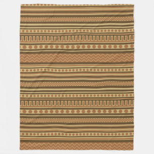 Ancient Greek Geometric Pattern Fleece Blanket