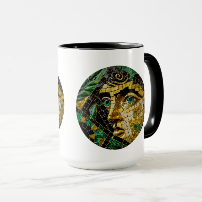 Ancient Greek Mystery Combo Mug, 15 oz  Mug (Front Right)