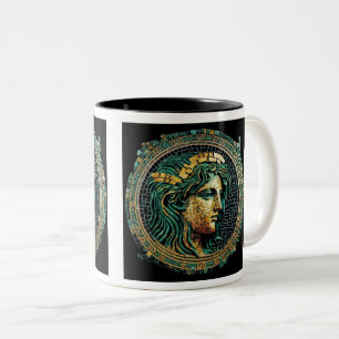 Ancient Greek Mystery Two-Tone Mug, 11 oz  Coffee Mug