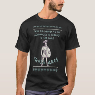 Ancient Greek Mythology and Greed God Ares History T-Shirt