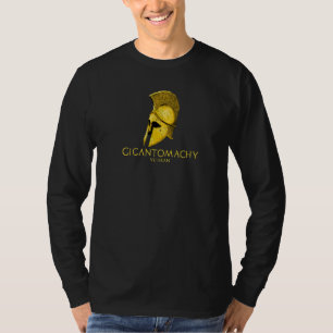 Ancient Greek Mythology Gigantomachy Veteran T-Shirt