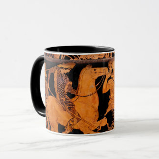 Ancient Greek Red-Figure Classical Art Mug