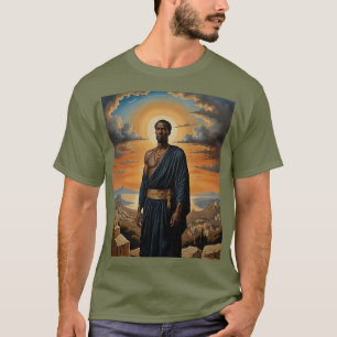 Ancient Hero at Sunset Art Shirt