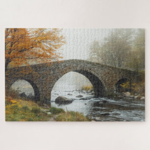 Ancient Highland Stone Bridge Jigsaw Puzzle