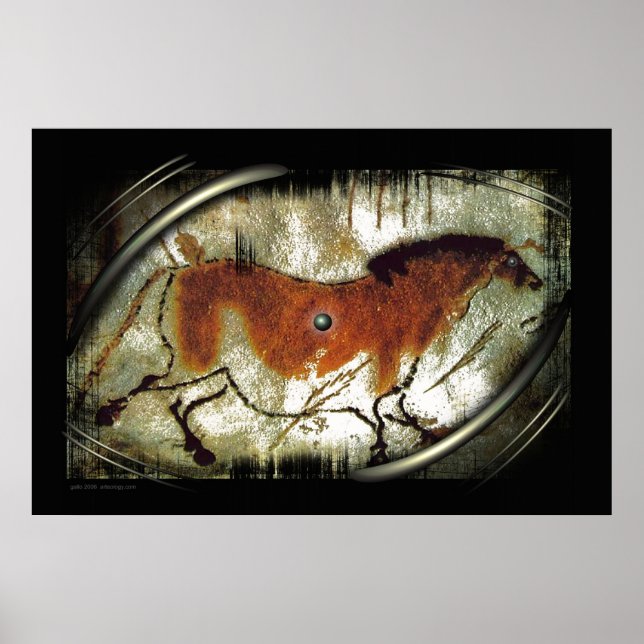 Ancient Horse by Gregory Gallo Poster (Front)