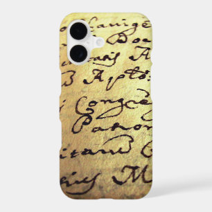 Ancient Inked Notes on Vellum