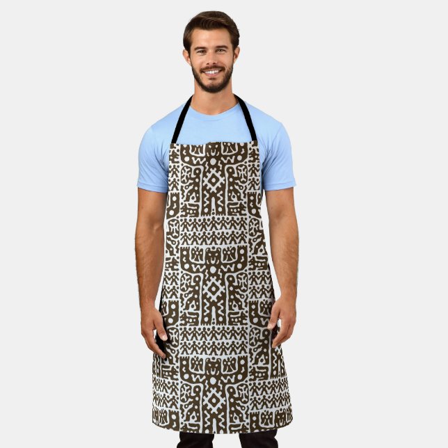 Ancient Inscriptions #09 Apron (Worn)
