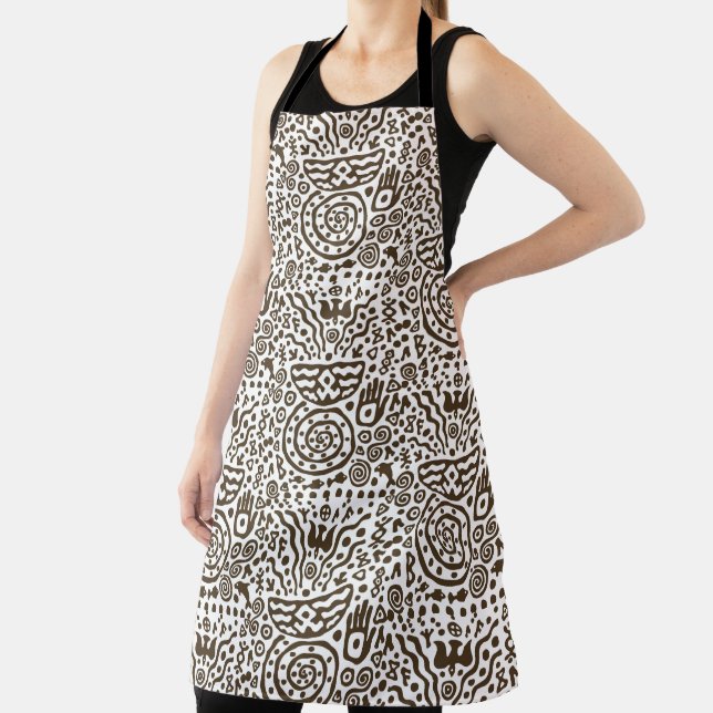 Ancient Inscriptions #14 Apron (Insitu)