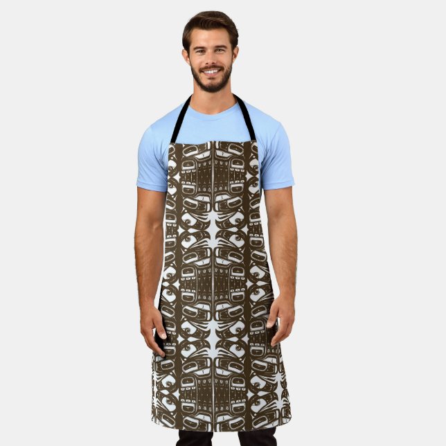 Ancient Inscriptions #16 Apron (Worn)