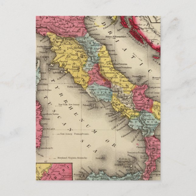 Ancient Italy 4 Postcard (Front)
