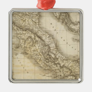 Ancient Italy Metal Tree Decoration