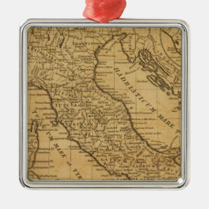 Ancient Italy Metal Tree Decoration