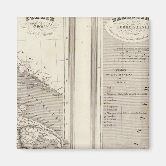 Ancient Italy, Palestine Magnet (Front)