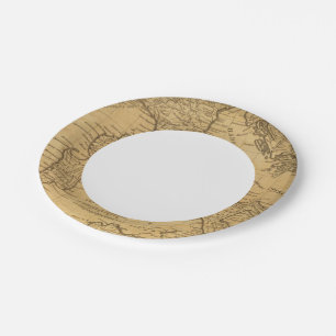 Ancient Italy Paper Plate