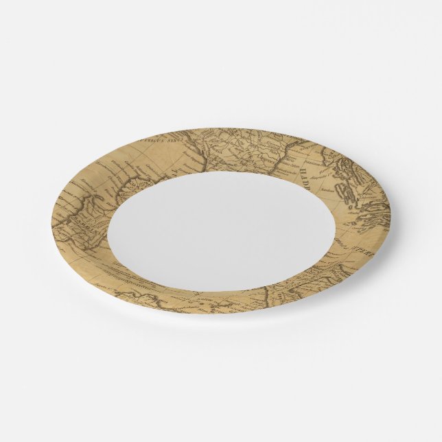 Ancient Italy Paper Plate (Angled)
