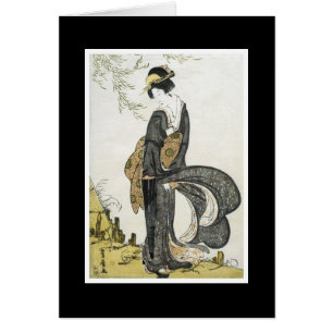 Ancient Japanese Art Card