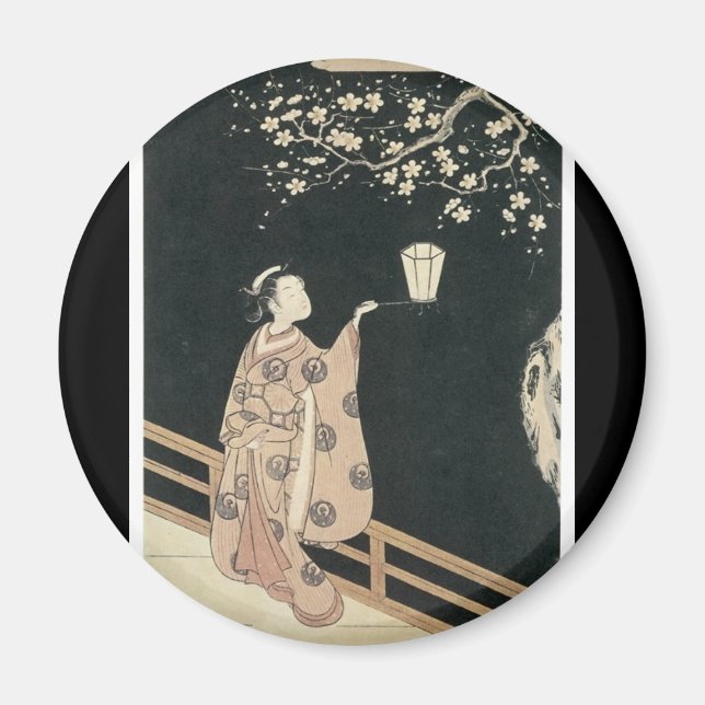 Ancient Japanese Art magnet (Front)