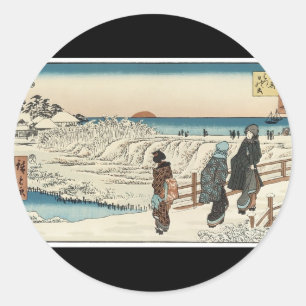 Ancient Japanese Art Sticker